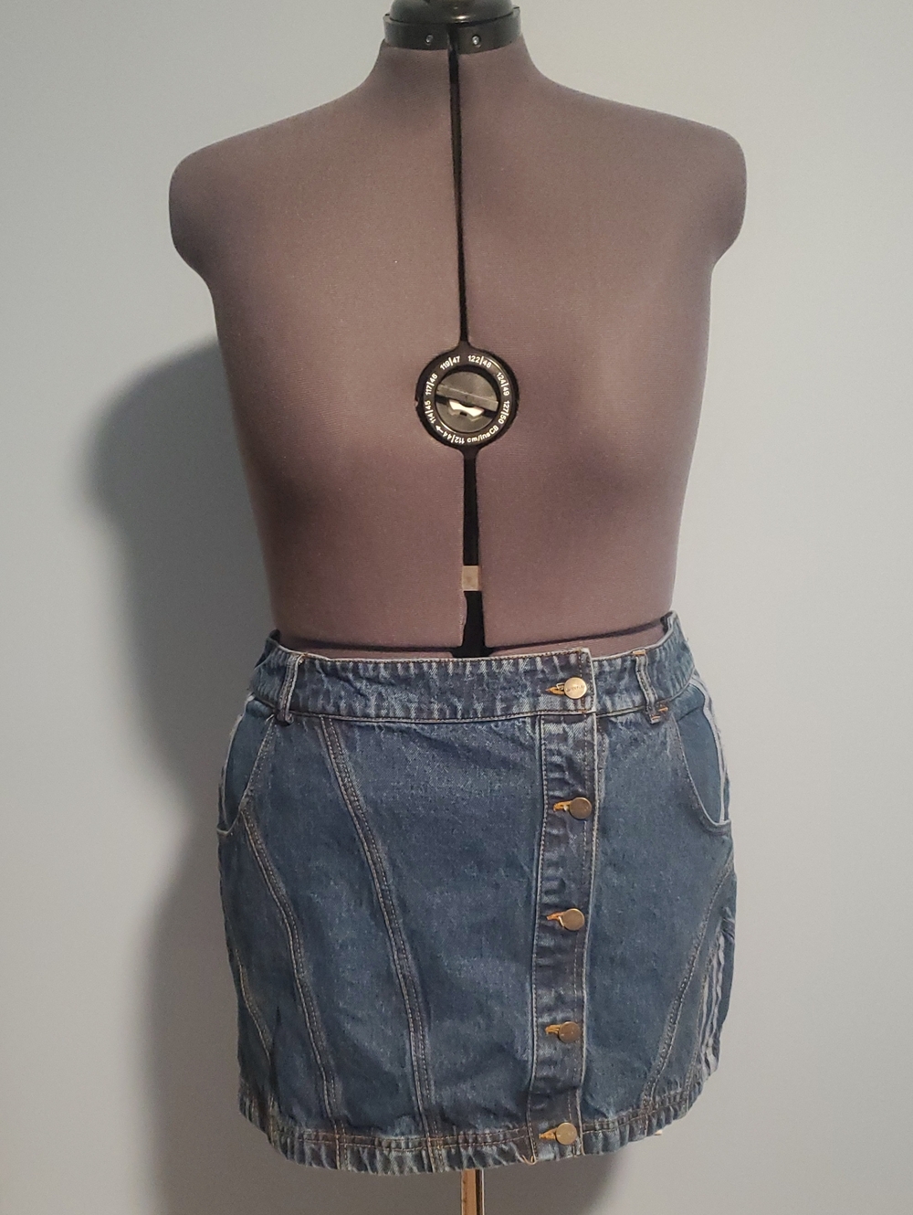 Dark Denim adidas x Ivy Park Denim Miniskirt 2X
